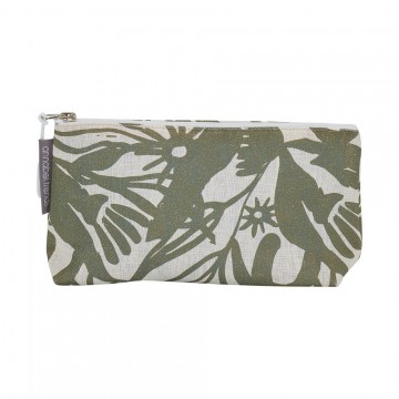 Cosmetic Bag | Abstract Gum | Linen | Small